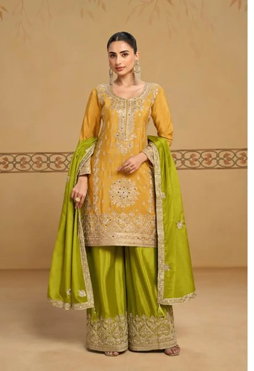 Gulkayra Reva Chinon Embroidered Designer Salwar Kameez Catalog — Wholesale Salwar Suits, Gulkayra wholesale from Surat — Photo 2