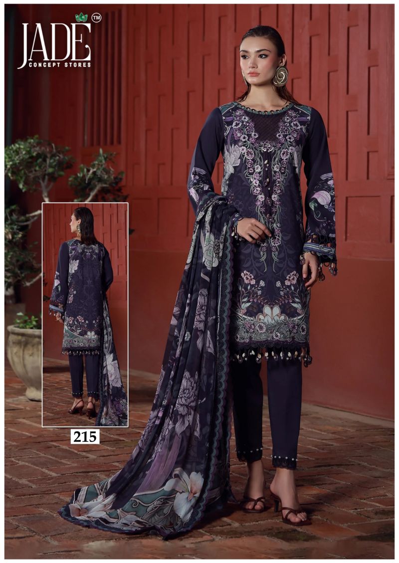 Jade Chevron Vol 22 Wholesale Cotton Printed Karachi Dress Material Collection — Wholesale Salwar Suits, Jade Concept Stores wholesale from Surat — Photo 2