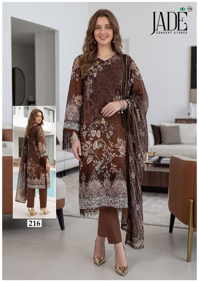 Jade Chevron Vol 22 Wholesale Cotton Printed Karachi Dress Material Collection — Wholesale Salwar Suits, Jade Concept Stores wholesale from Surat — Photo 5