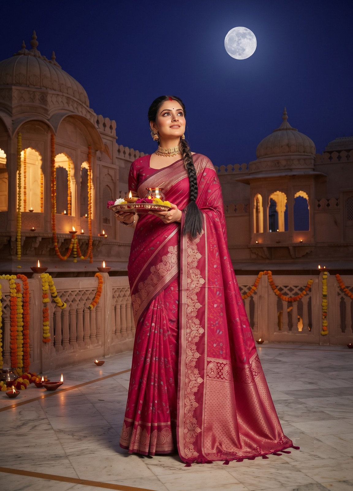 Karva Chauth 1 Karva Chauth Special Soft Silk Saree Collection