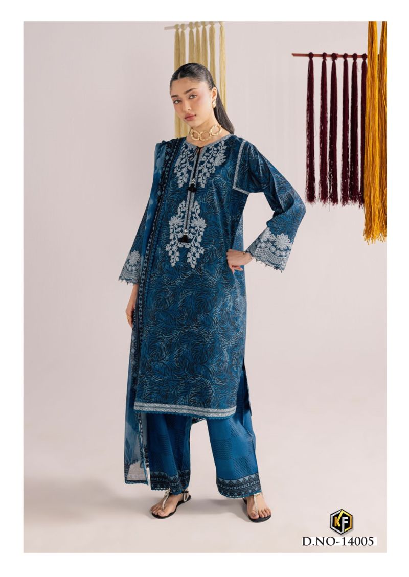 Keval Kaneez Vol 14 Cotton Printed Karachi Dress material Collection — Wholesale Salwar Suits, Keval Fab wholesale from Surat — Photo 5
