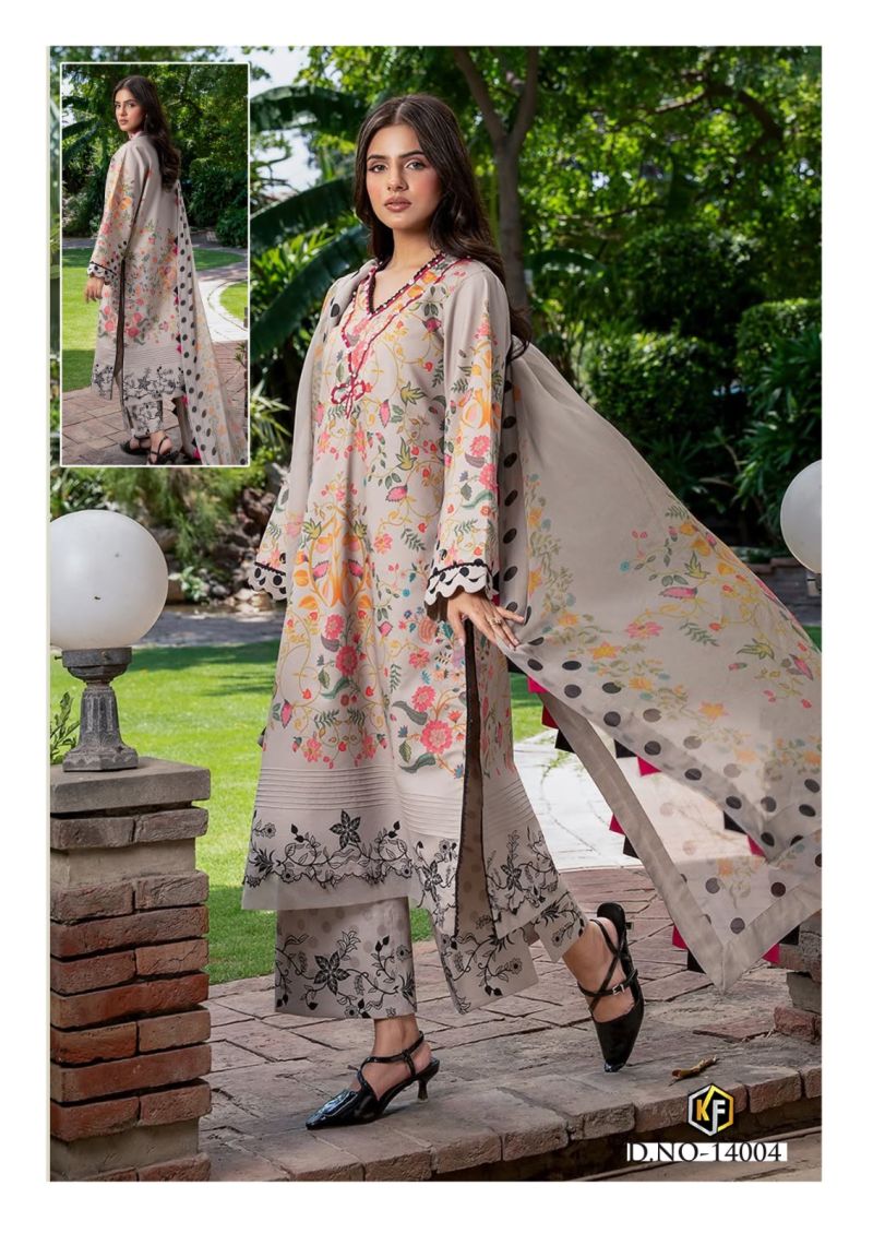 Keval Kaneez Vol 14 Cotton Printed Karachi Dress material Collection — Wholesale Salwar Suits, Keval Fab wholesale from Surat — Photo 3