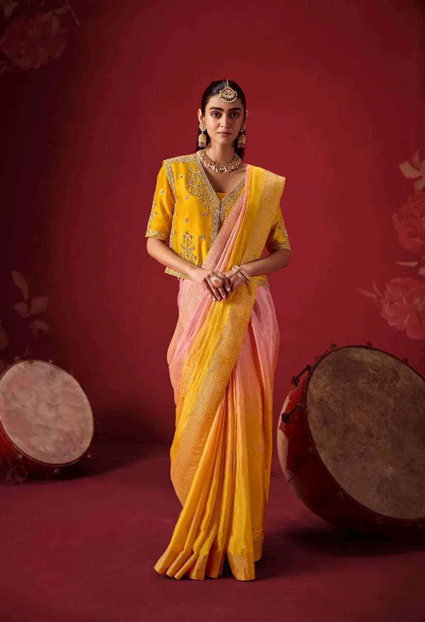 Kimora The Royal Edit Series 1581 1591 Rich Dola Crape soft silk Saree Collection — Wholesale Sarees, Kimora wholesale from Surat — Photo 6