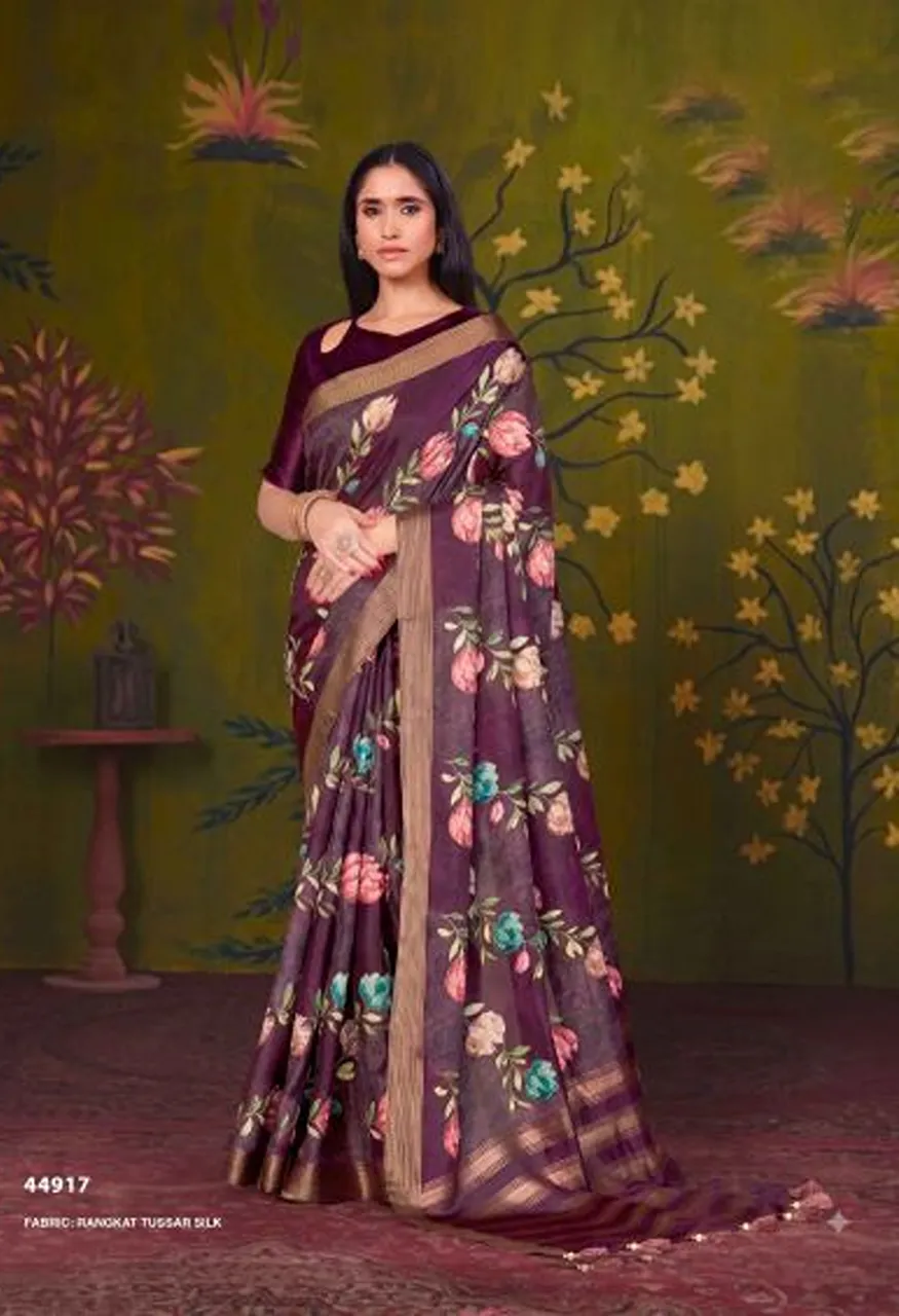 Mahotsav Norita 44900 Rooh Silk Sequence Work Designer Saree Collection — Wholesale Sarees, Mahotsav wholesale from Surat — view 12