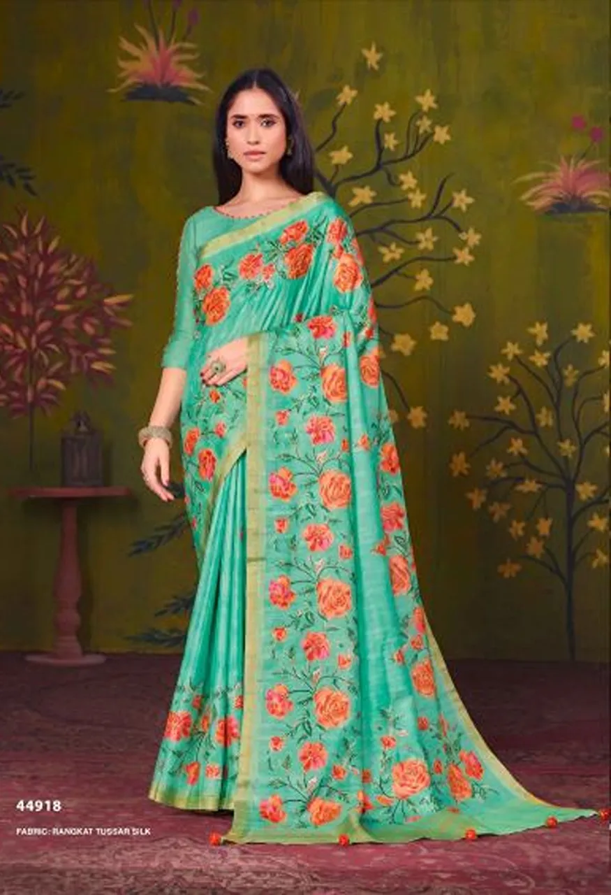 Mahotsav Norita 44900 Rooh Silk Sequence Work Designer Saree Collection — Wholesale Sarees, Mahotsav wholesale from Surat — view 11