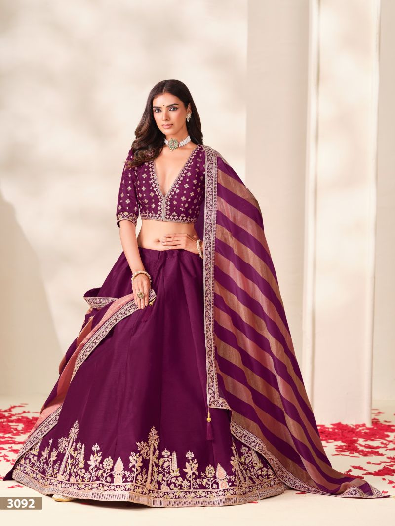 Mehvish Vol 39 Art Silk Designer Embroidered Lehenga Choli Catalog