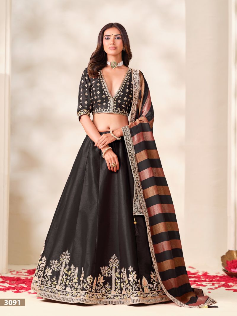 Mehvish Vol 39 Art Silk Designer Embroidered Lehenga Choli Catalog — Lehenga, Dani Ceration wholesale from Surat — Photo 5
