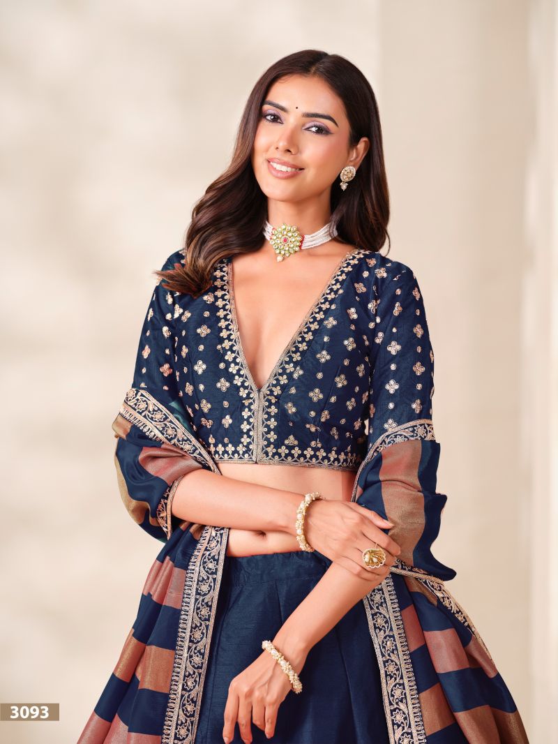 Mehvish Vol 39 Art Silk Designer Embroidered Lehenga Choli Catalog — Lehenga, Dani Ceration wholesale from Surat — Photo 4
