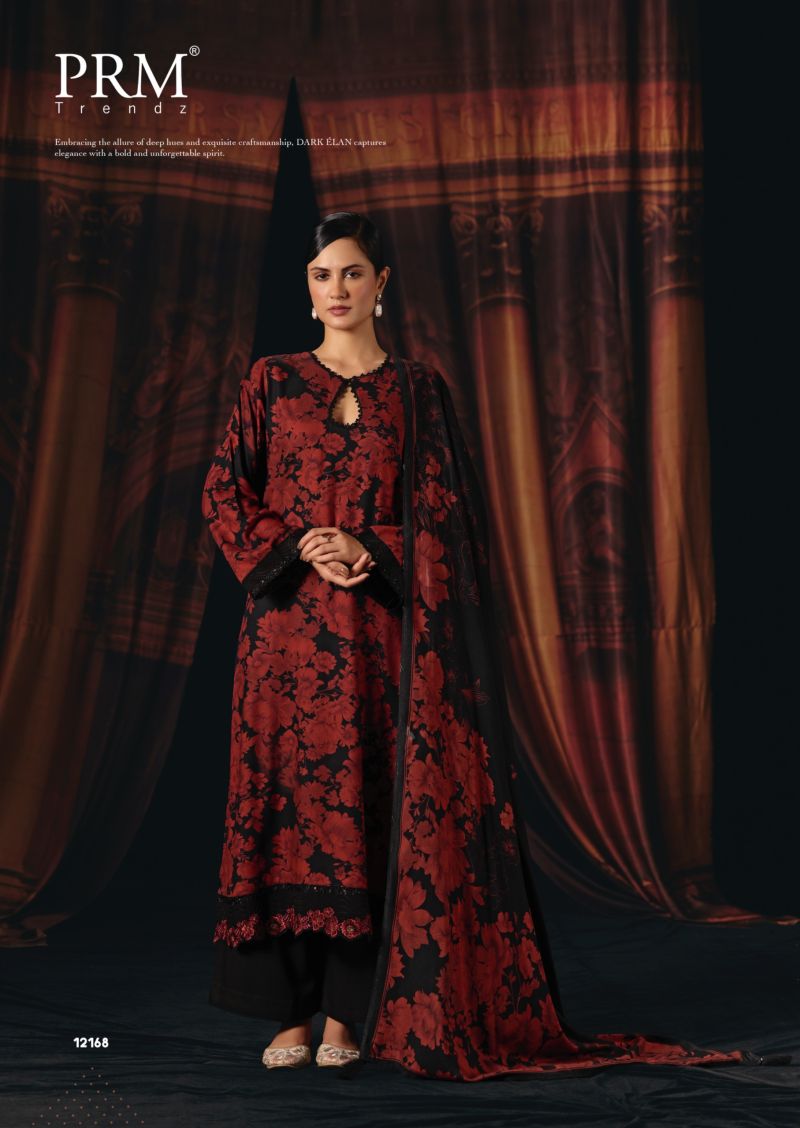 Prm Bellora Viscose Pashmina Digital Print Fancy Work Salwar Kameez Collection — Wholesale Salwar Suits, Prm Trendz wholesale from Surat — view 6