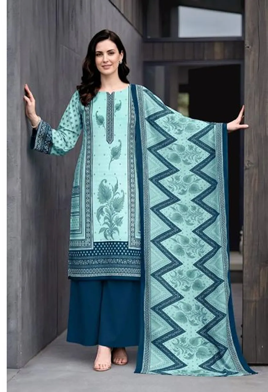 Ramsha Maria B Vol 6 Cotton Print Swarovski Work Salwar Kameez Catalog