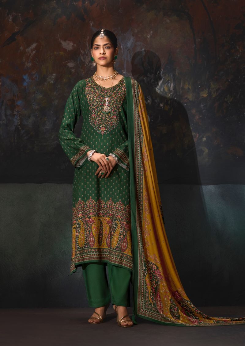 Sadhana Rosa Viscose Pashmina Digital Printed Salwar Kameez Collection — Wholesale Salwar Suits, Sadhana Fashion wholesale from Surat — Photo 5