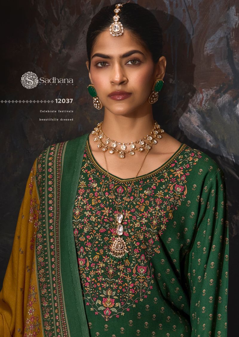 Sadhana Rosa Viscose Pashmina Digital Printed Salwar Kameez Collection
