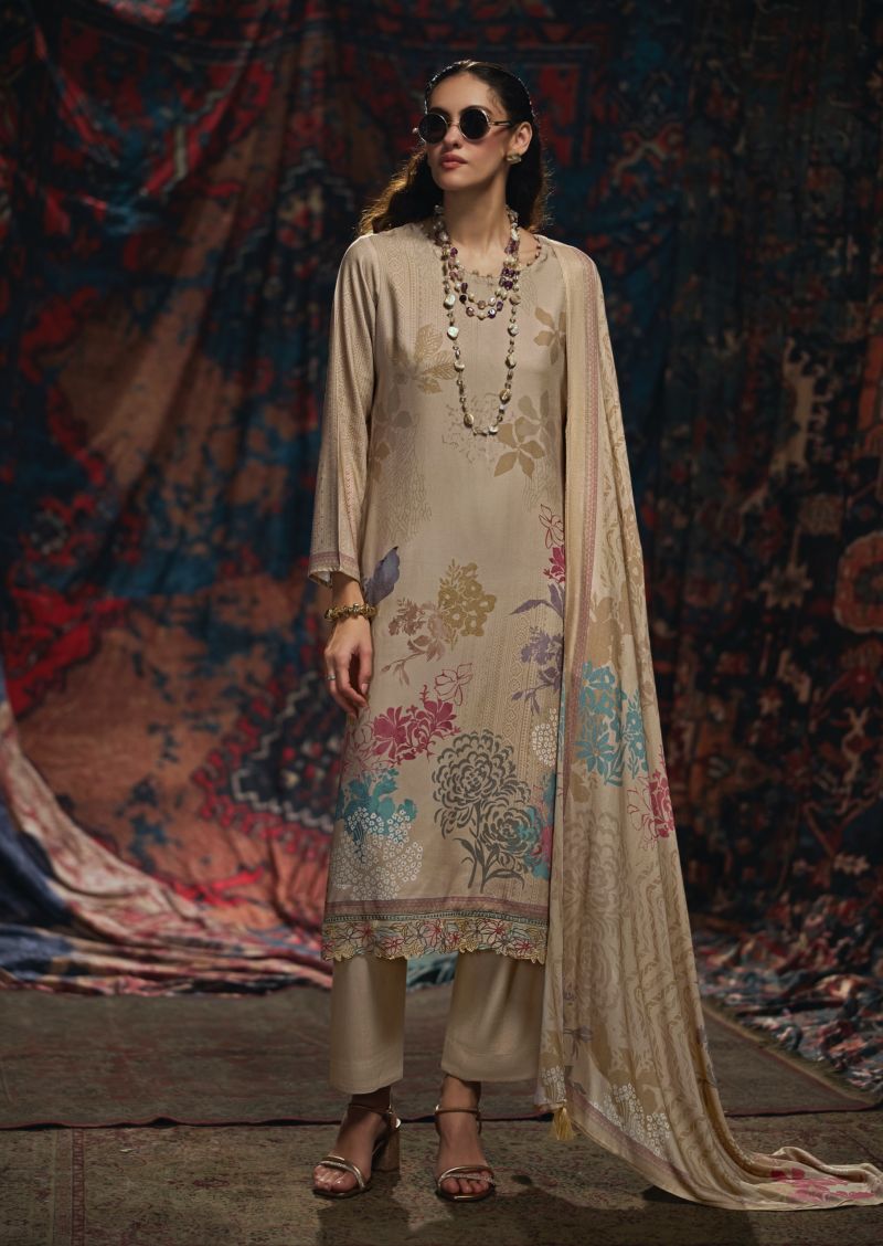 Sadhana Vivid Viscose Pashmina Digital Printed Salwar Kameez Collection — Wholesale Salwar Suits, Sadhana Fashion wholesale from Surat — view 2