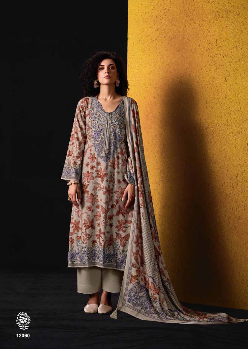 Sanna Elan Viscose Pashmina Digital Print Khatli Work Salwar Kameez Catalog — Wholesale Salwar Suits, Sanna Fashion wholesale from Surat — Photo 4