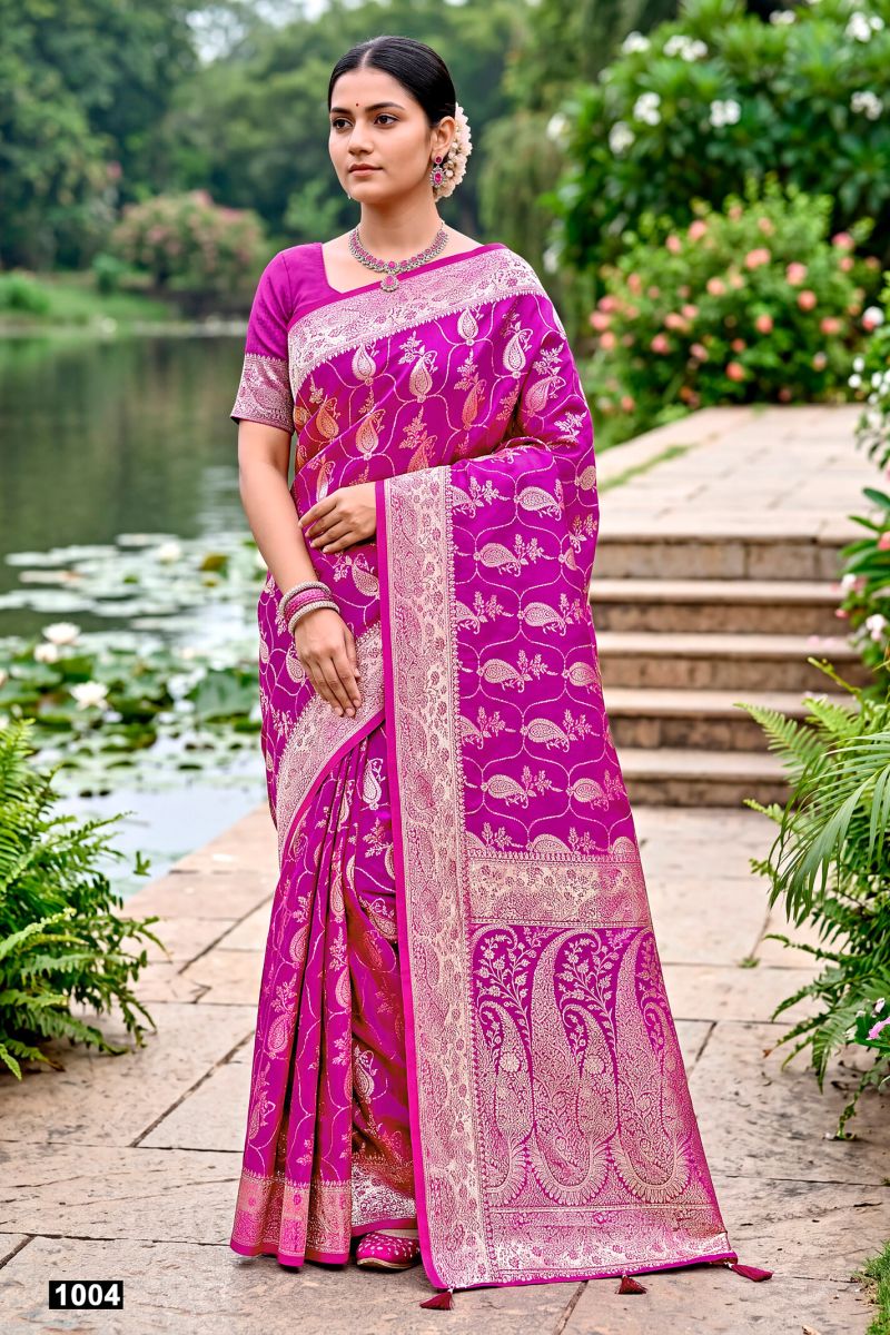 Saroj Chandrakala Satin Saroski Vol 1 Satin Silk Saree Collection
