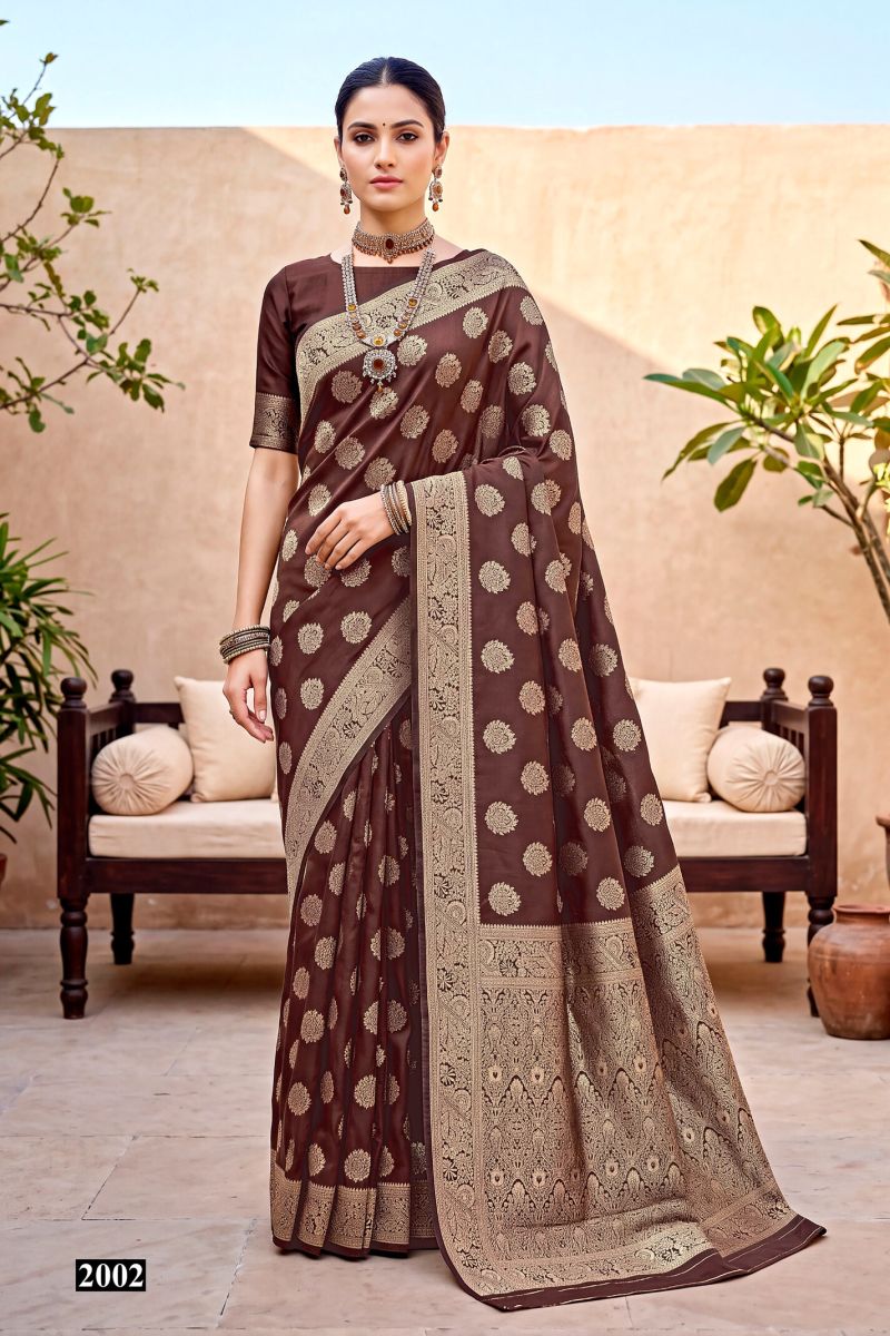 Saroj Destiny Simmer Satin Vol 2 Tissue Satin Silk Collection