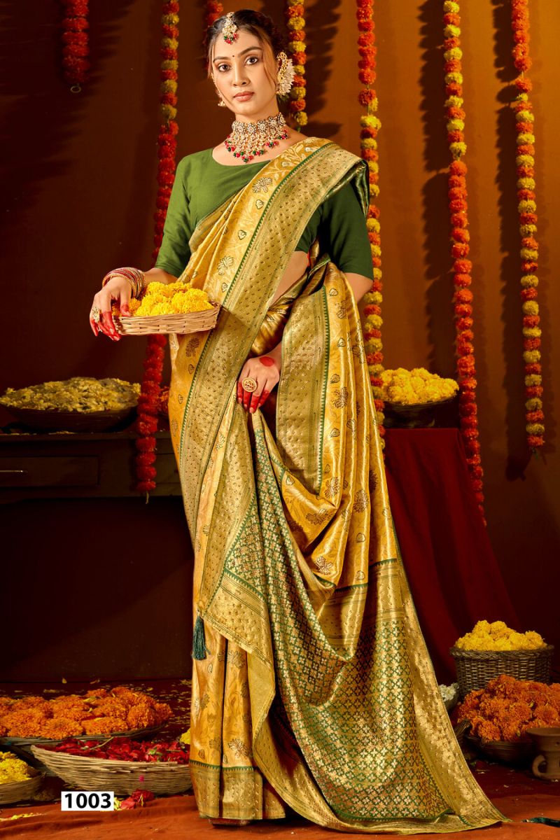 Saroj Niharika Silk Saroski Vol 10 Kanjivaram Silk Saree Collection