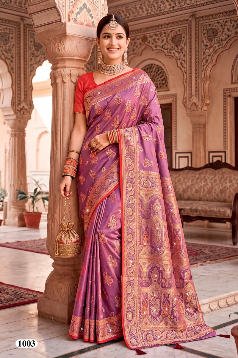 Saroj Rimzim Satin Saroski Vol 1 Satin Silk Saree Collection — Festival Sarees, Saroj Saree wholesale from Surat — Photo 4