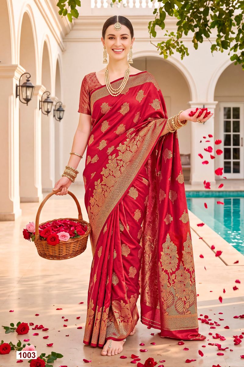 Saroj Titan Silk Vol 2 Wholesale Soft Silk Saree Collection — Wholesale Sarees, Saroj Saree wholesale from Surat — view 7