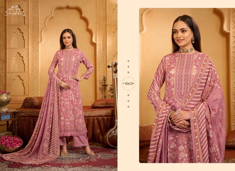 Shiddat Calista 106 Viscose Pashmina Digital Print Designer Salwar Kameez Catalog — Wholesale Salwar Suits, Shiddat wholesale from Surat — Photo 2