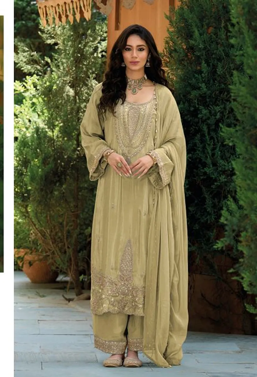Shree Sr 2714 A To D Readymade Viscose Tissue Beats Work Salwar Kameez Catalog — Wholesale Salwar Suits, Shree Fabs wholesale from Surat — Photo 4