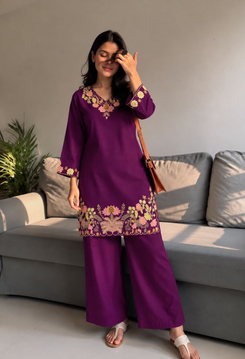 Stylo Vol 1 Wholesale Rayon Embroidered Fancy Co Ord Set Catalog