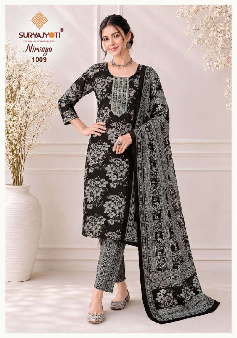 Suryajyoti Nirvaya Vol 1 Rayon Foil Printed Kurti With Bottom Dupatta  Collection — Wholesale Kurtis, Suryajyoti wholesale from Surat — view 3