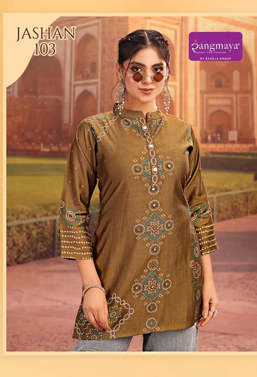 Jashan Maslin Designer Top Catalog for Women — Western Wear, Vardan Ethnic wholesale from Surat — Photo 3