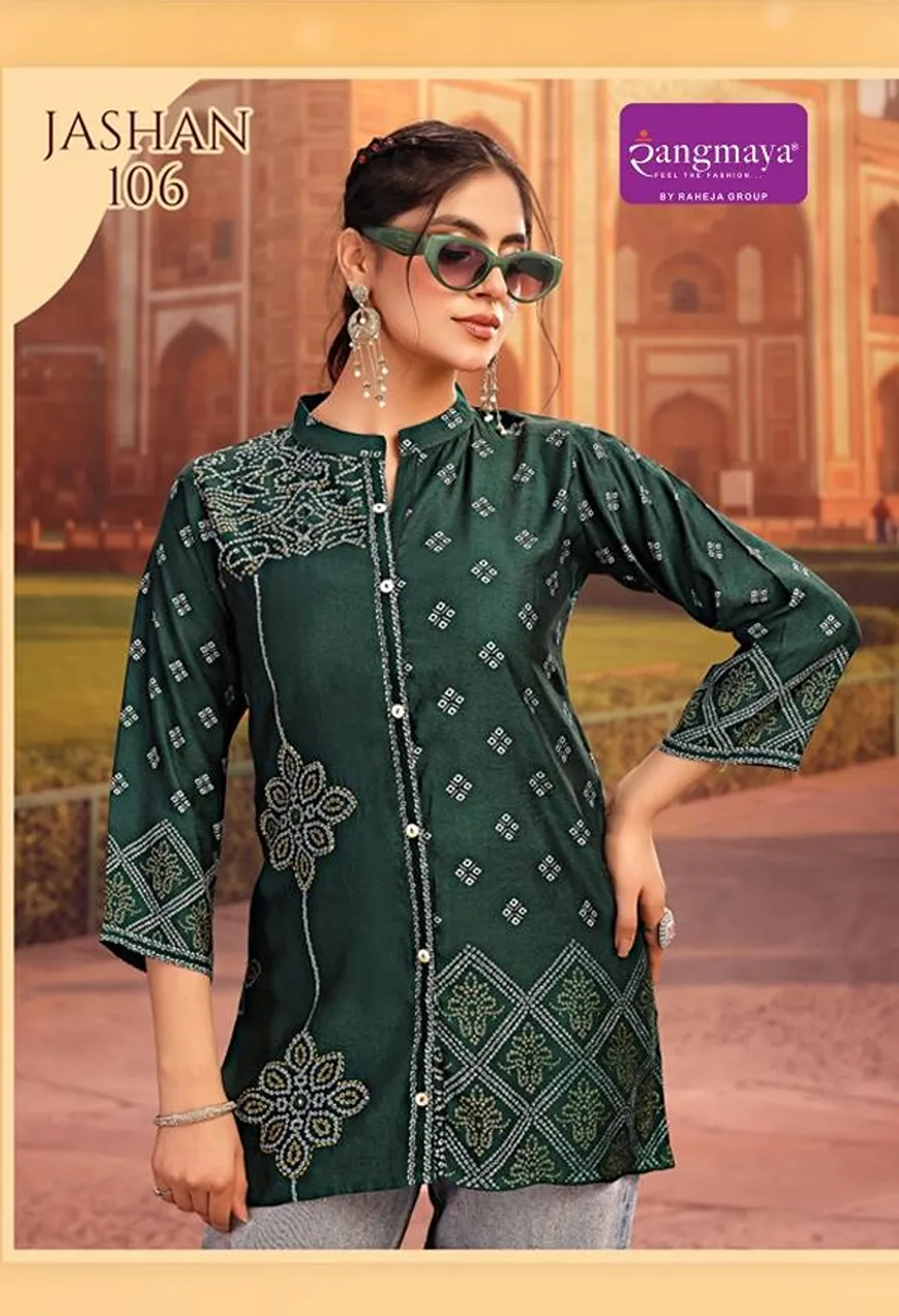 Jashan Maslin Designer Top Catalog for Women — Western Wear, Vardan Ethnic wholesale from Surat — Photo 6
