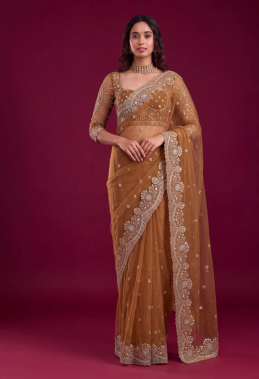 Amoha Design No. 102417 Beads Work Blouse — Singles, Vardan Ethnic wholesale from Surat — Photo 2