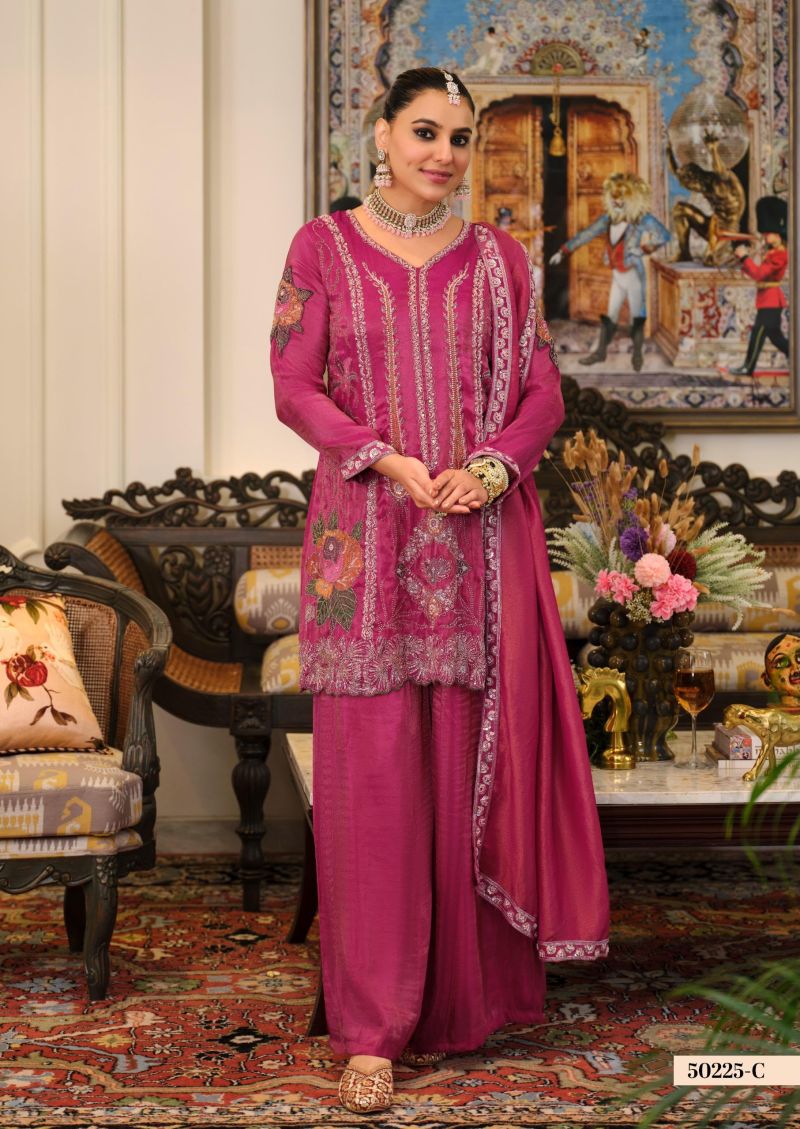 Zaveri D 50225 C Viscose Simar Beats Work Designer Salwar Kameez Catalog — Wholesale Salwar Suits, Eba Lifestyle wholesale from Surat — Photo 3