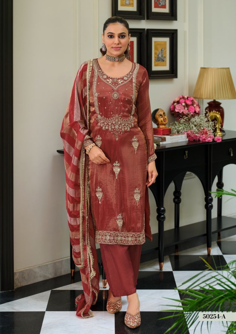 Zaveri D 50254 A Readymade Viscose Simar Beats Embroidered Salwar Kameez Catalog — Wholesale Salwar Suits, Eba Lifestyle wholesale from Surat — Photo 2