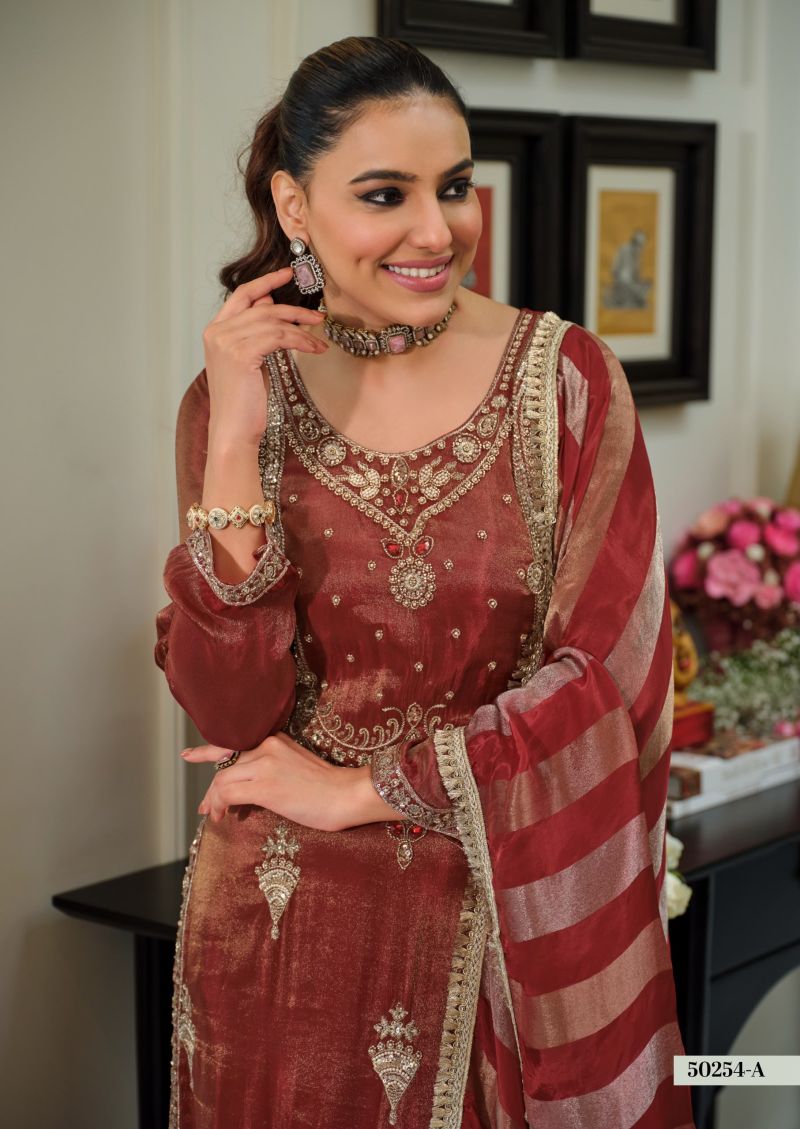Zaveri D 50254 A Readymade Viscose Simar Beats Embroidered Salwar Kameez Catalog — Wholesale Salwar Suits, Eba Lifestyle wholesale from Surat — Photo 3