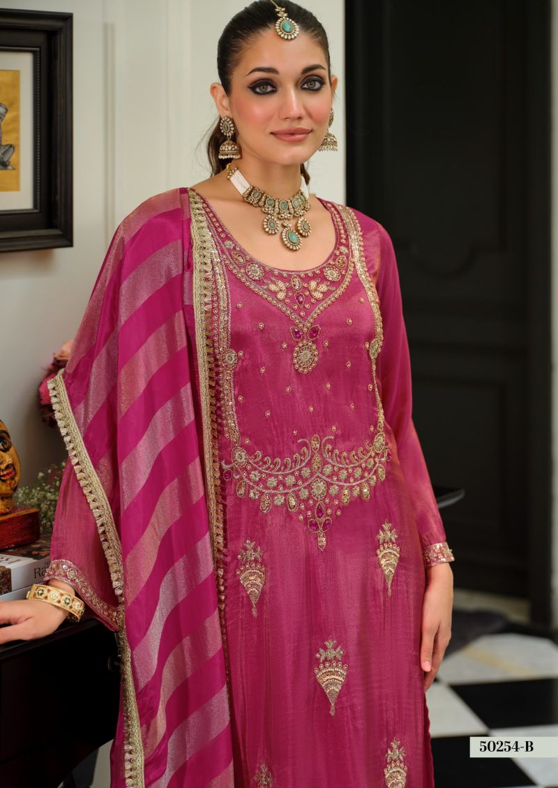 Zaveri D 50254 B Readymade Viscose Simar Beats Embroidered Salwar Kameez Catalog — Wholesale Salwar Suits, Eba Lifestyle wholesale from Surat — Photo 2