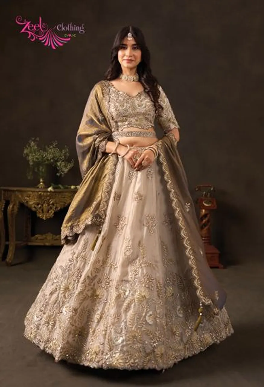 Zeel Lashkara Fendy Silk With Sequence Work Lehenga Choli Collection — Lehenga, Zeel wholesale from Surat — Photo 9