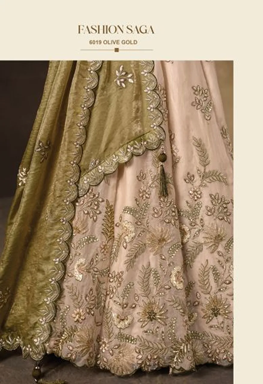 Zeel Lashkara Fendy Silk With Sequence Work Lehenga Choli Collection — Lehenga, Zeel wholesale from Surat — Photo 5