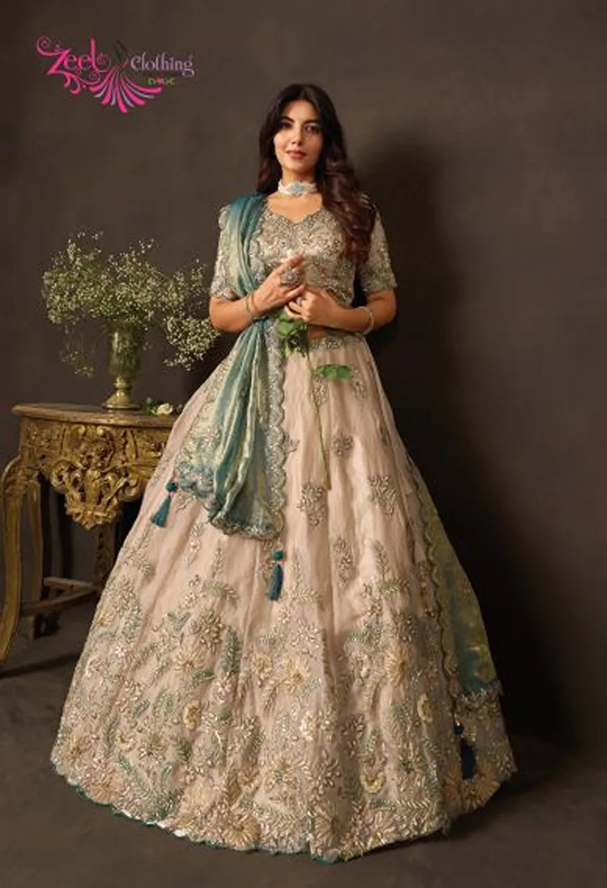 Zeel Lashkara Fendy Silk With Sequence Work Lehenga Choli Collection — Lehenga, Zeel wholesale from Surat — Photo 7