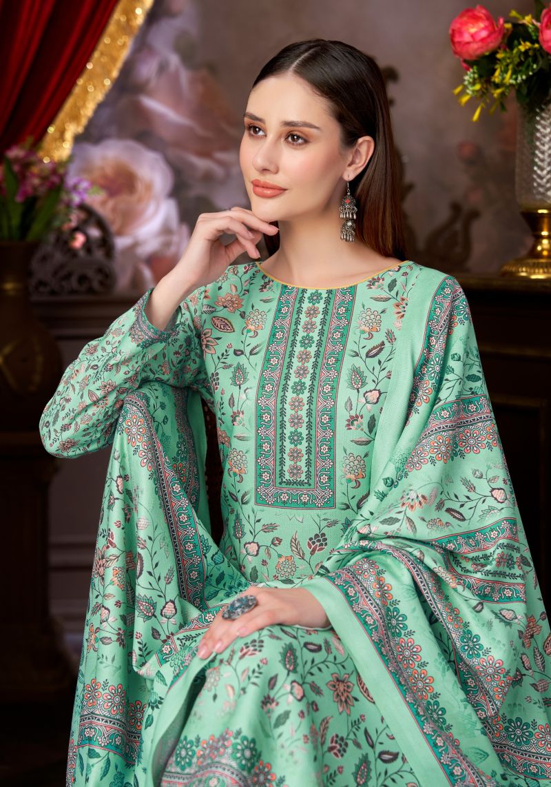 Alok Winter Aura Premium Viscose Pashmina Salwar Kameez