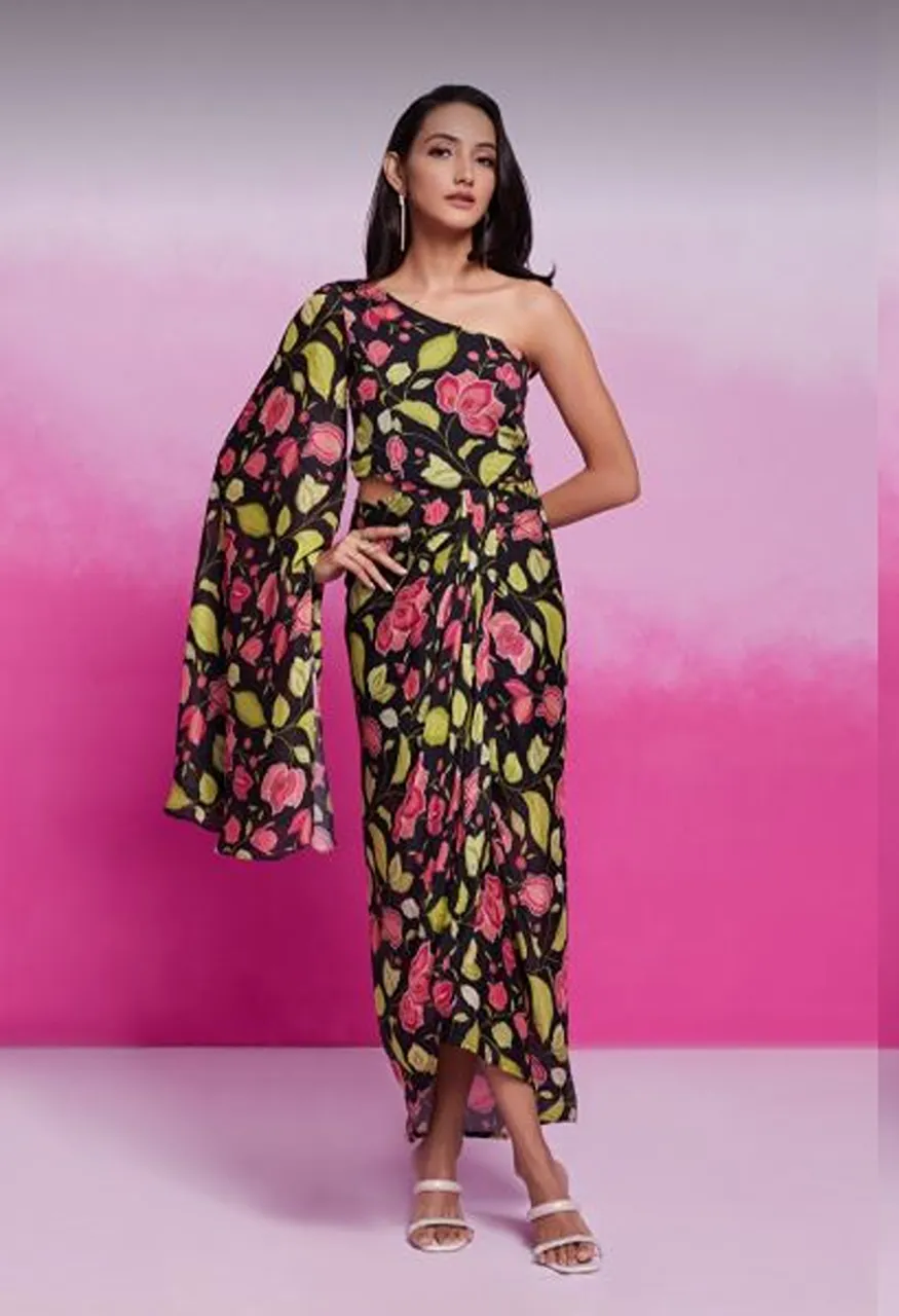 Arya Summer Collection Vol 8 Organza Printed Indo Western Party Wear Collection — Indo Western, Arya wholesale from Surat — Photo 3