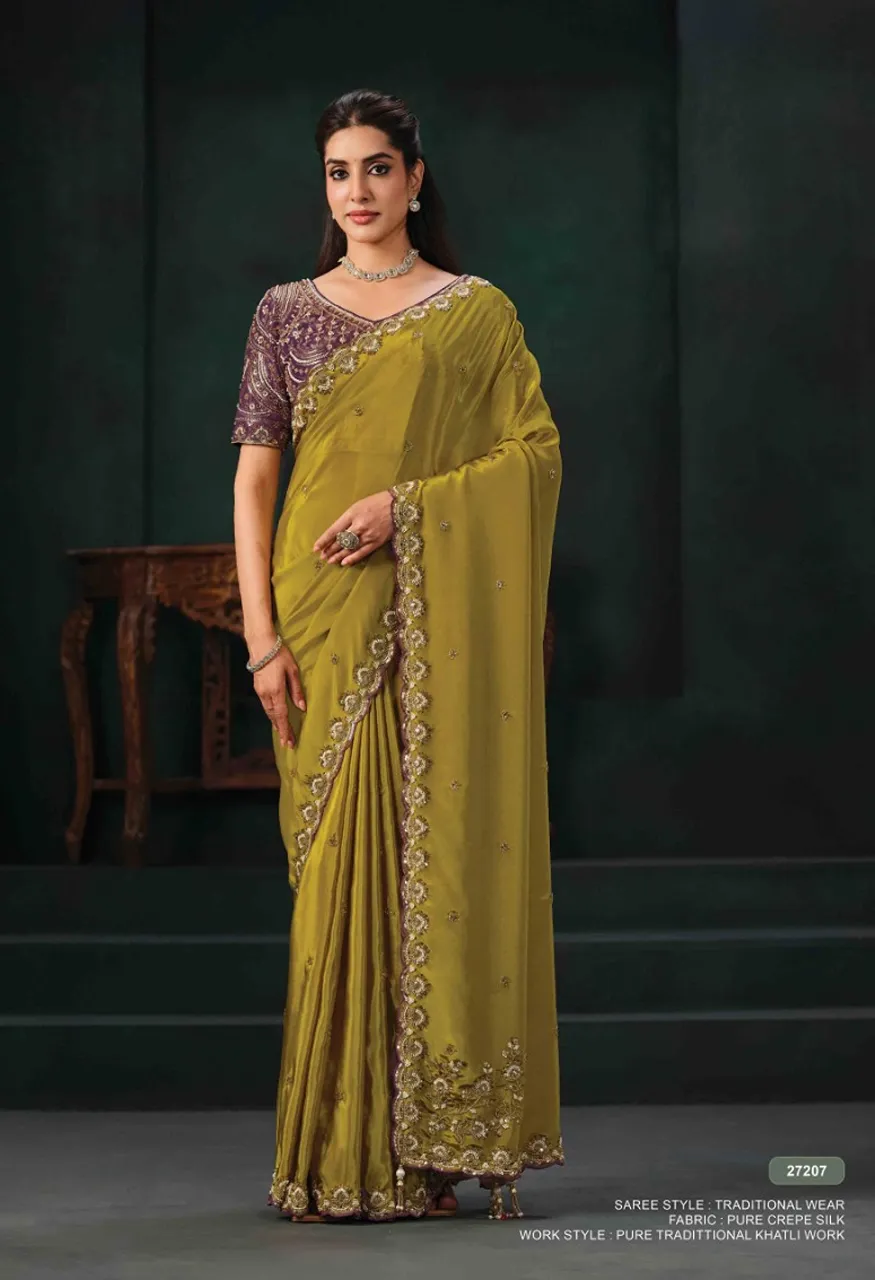 Mahotsav Mohmanthan 27200 Zaahira Festive Designer Saree Collection — Designer Partywear Sarees, Mahotsav wholesale from Surat — Photo 14