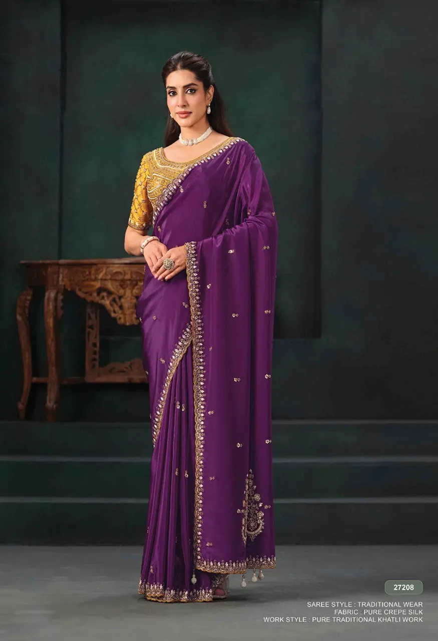 Mahotsav Mohmanthan 27200 Zaahira Festive Designer Saree Collection — Designer Partywear Sarees, Mahotsav wholesale from Surat — Photo 12