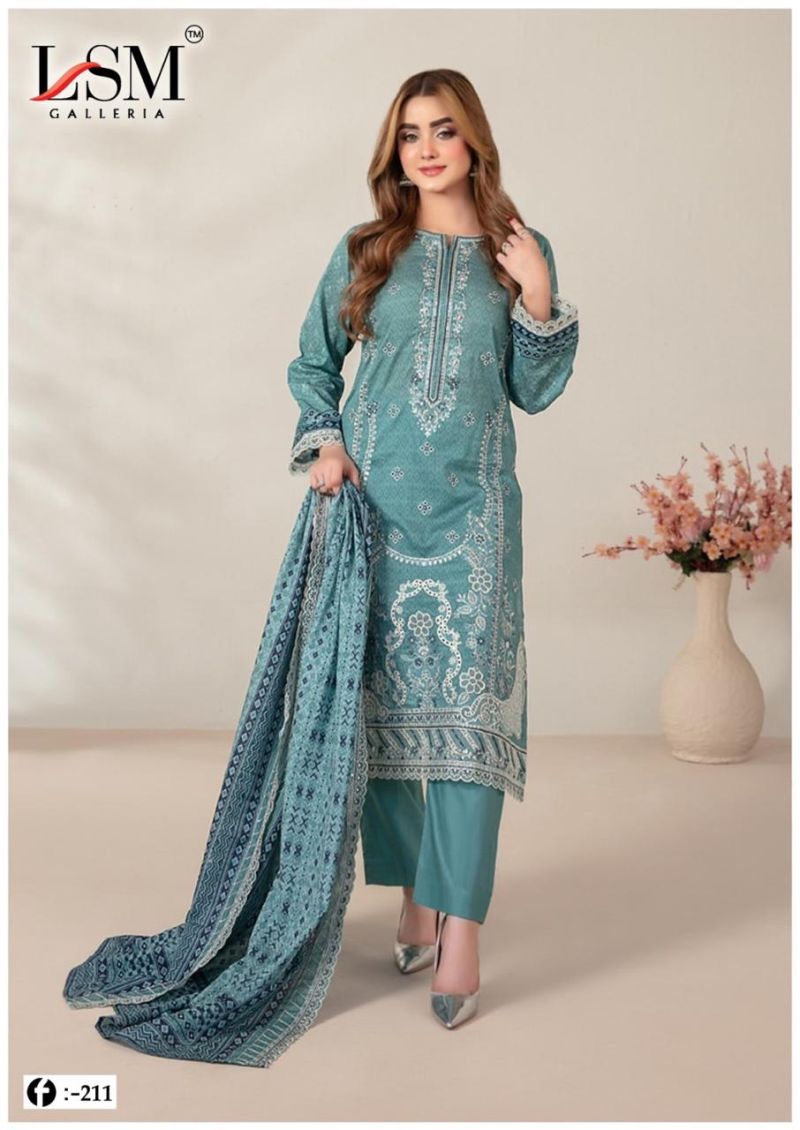 Lsm Firdous Queen Vol 21 Readymade Karachi Kurti Pant with Dupatta — Wholesale Salwar Suits, Jade Concept Stores wholesale from Surat — Photo 2