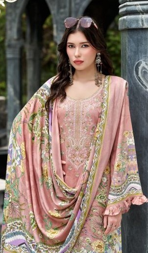 Belliza Dilkhush Vol 7 Viscose Rayon Digital Printed Dress Material