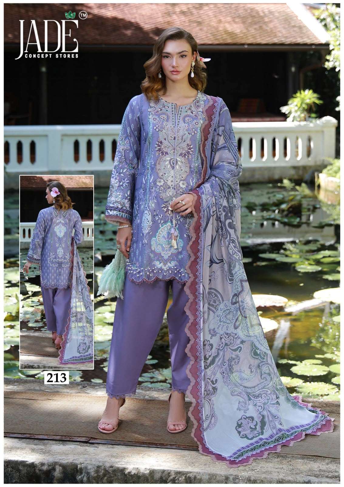 Jade Chevron Exclusive Heavy Cotton Vol 22 Ready Made Collection — Wholesale Salwar Suits, Vardan Ethnic wholesale from Surat — view 8
