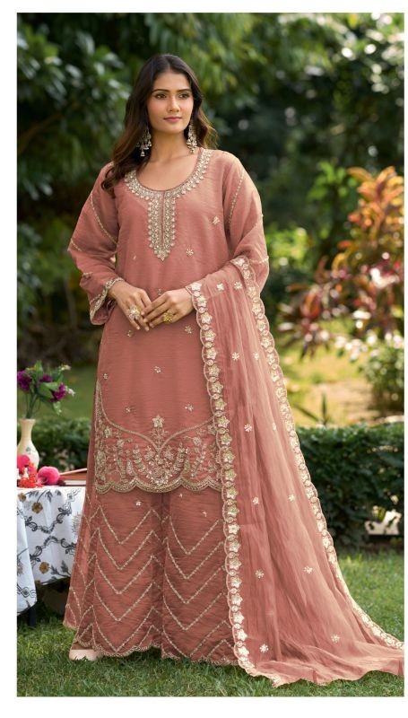 Deepsy D 3591 M To P Readymade Viscose Tissue Silk Beads Work Salwar Kameez