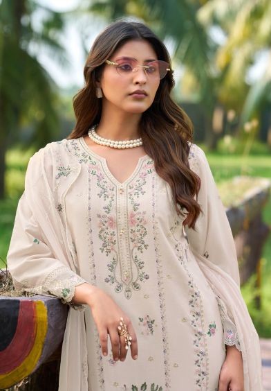 Deepsy Elaf Exclusive Vol 3 Cotton Dupatta Lawn Cotton Patch Embroidered Salwar Kameez