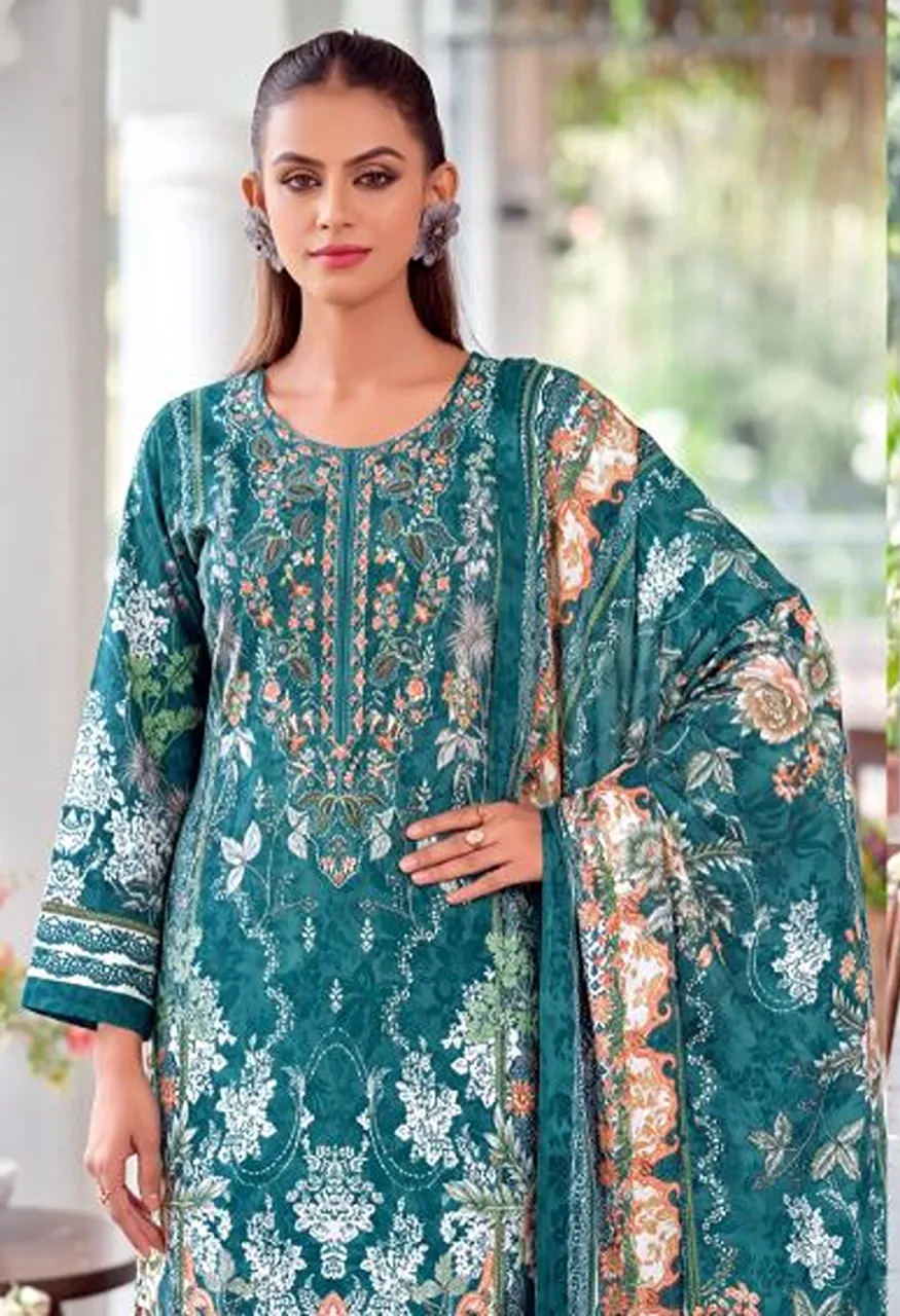 Ganeshji Karachi King Vol 1 Soft Cotton Pakistani Printed Dress Material