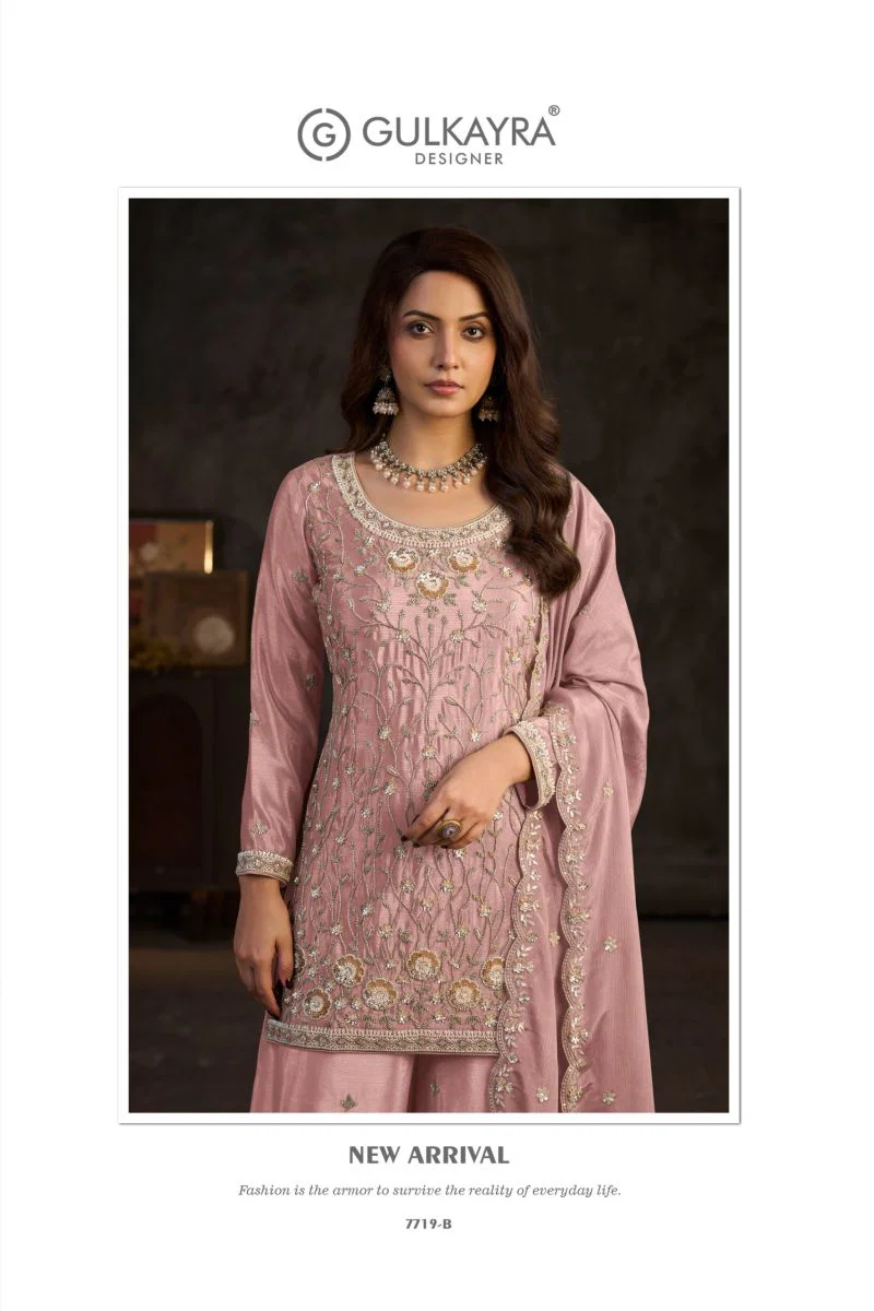 Gulkayra Aayka Chinon Beats Work Designer Salwar Kameez Catalog — Wholesale Pakistani Suits, Vardan Ethnic wholesale from Surat — Photo 6