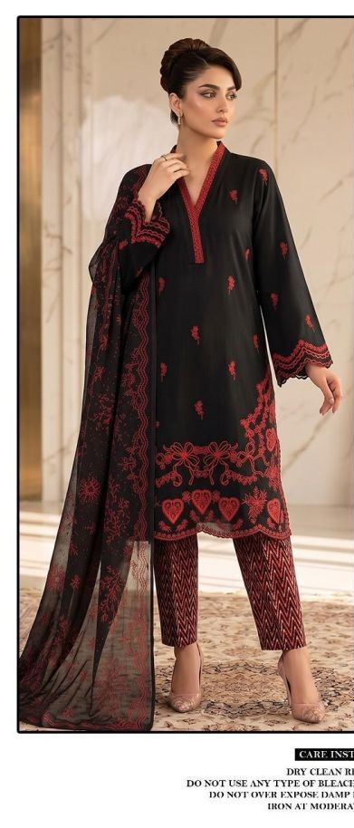 Hoor Tex 1000 A To D Rayon Satin Embroidered Salwar Kameez Catalog