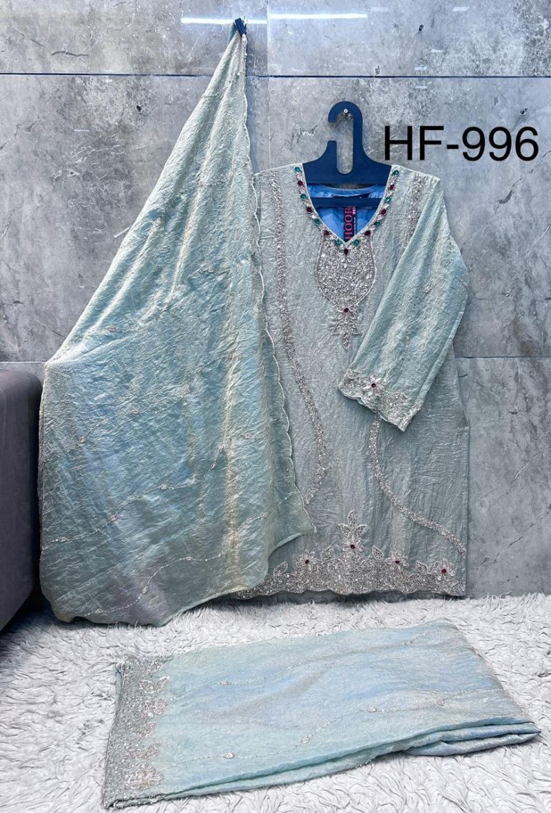 Hoor Tex 996 A To D Fandy Crush Embroidered Salwar Kameez Catalog — Wholesale Dress Material, Vardan Ethnic wholesale from Surat — Photo 8